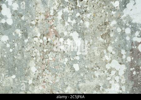 Natural pattern and texture formed on an old slab of stone. Background texture. Stock Photo