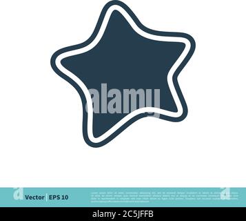 Abstract Star Icon Vector Logo Template Illustration Design. Vector EPS 10. Stock Vector