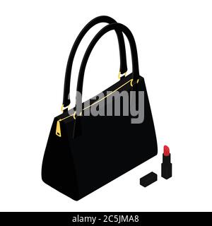 Set of stylish women's accessories. Vector illustration for a card or  poster. Print on clothes. Fashion & Style. Stock Vector by ©VitalyGrin  139000680