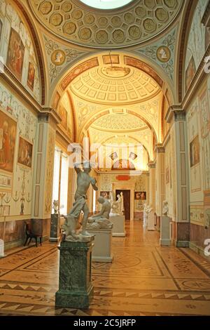 Gallery of the History of Ancient Painting, State Hermitage Museum, St Petersburg, Russia. Stock Photo