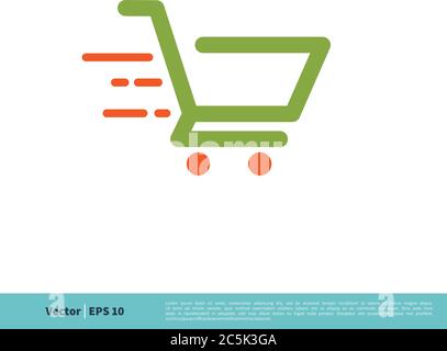 Circle Glyph Icon Vector Logo Template Illustration Design. Vector EPS 10. Stock Vector