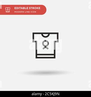 Ngo Simple vector icon. Illustration symbol design template for web mobile UI element. Perfect color modern pictogram on editable stroke. Ngo icons for your business project Stock Vector