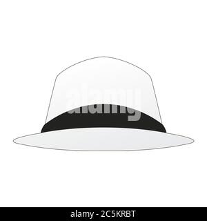 Hat icon in trendy flat style. Vector illustration. EPS 10. Stock Vector