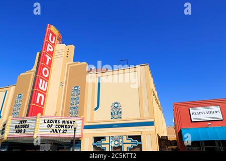 Uptown Theater in Napa City,Napa County,California,USA Stock Photo