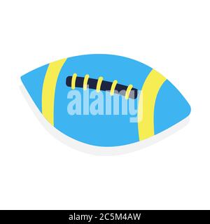Sport equipment on white background. Vector illustration in trendy flat style. ESP 10. Stock Vector