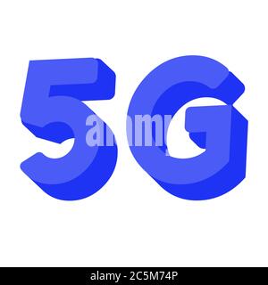 The 5g connection network internet vector. EPS 10. Stock Vector