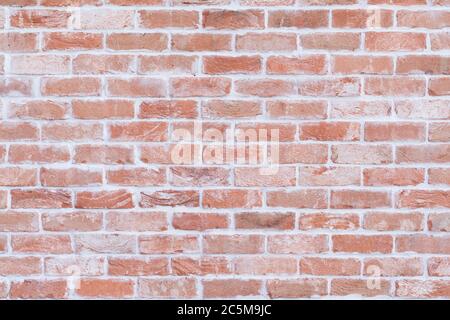 Brick wall with modern textured finish to look aged, background Stock Photo