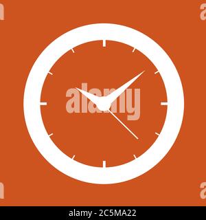 Clock icon. Clock Time symbol flat style. design web site icon, logo, app,  UI. Illustration - Vector. EPS10. 4338226 Vector Art at Vecteezy