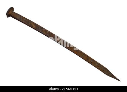 Railroad spike Cut Out Stock Images & Pictures - Alamy