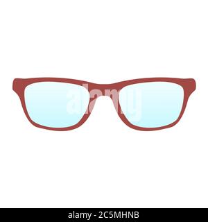 Sunglasses on white background. Vector illustration. EPS 10. Stock Vector
