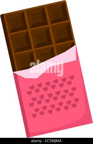 Chocolate bars and pieces, vector.  Stock Vector