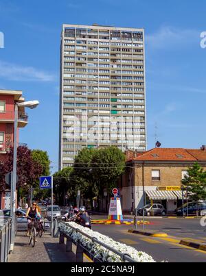 Rimini, Italy - June 21, 2017: Architecture of city in Rimini, Italy Stock Photo