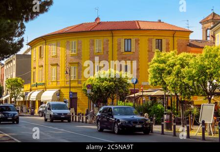 Rimini, Italy - June 21, 2017: Architecture of city in Rimini, Italy. Stock Photo