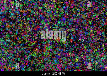 abstract colored background paint splashes Stock Photo