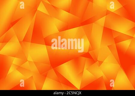 abstract orange background geometric pattern Stock Photo
