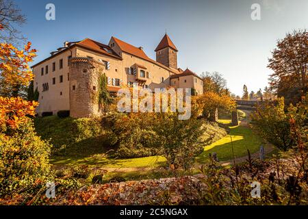 Wernberg castle in Wernberg-Köblitz, Germany Stock Photo