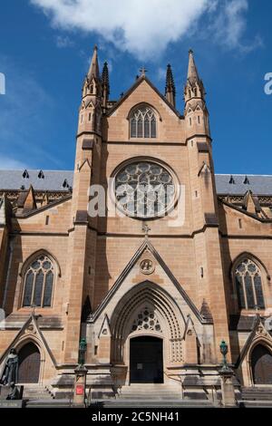 St Marys Cathedral  College Street Sydney Australia Stock Photo