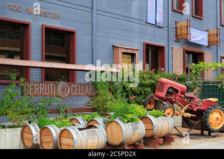 Cerruti Cellars in Jack London Square,Oakland,California,USA Stock Photo