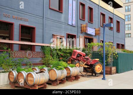 Cerruti Cellars in Jack London Square,Oakland,California,USA Stock Photo