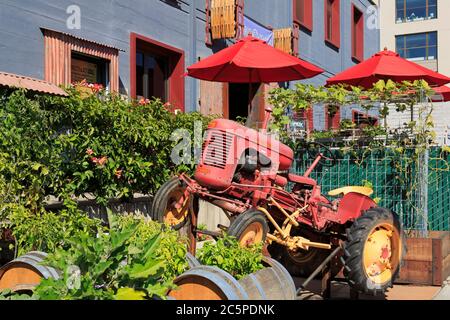 Cerruti Cellars in Jack London Square,Oakland,California,USA Stock Photo