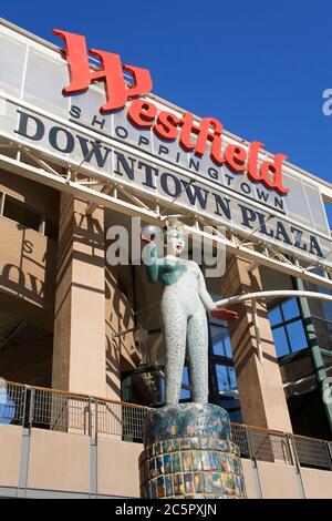 Westfield Downtown Plaza Mall, Sacramento, California, USA Stock Photo