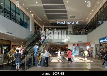 Inside of Mitsui Outlet Park Taichung Stock Photo