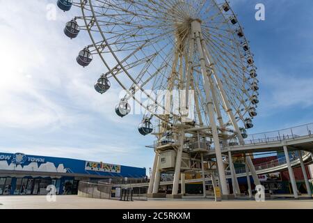 Mitsui Outlet Park Taichung big ferris wheel Stock Photo