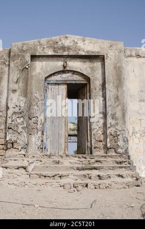 oman old doors Stock Photo