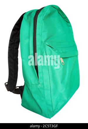 Tourist backpack isolated on white. Clipping path included. Stock Photo