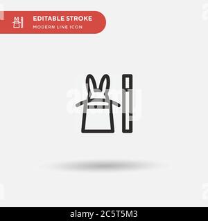 Magic Simple vector icon. Illustration symbol design template for web mobile UI element. Perfect color modern pictogram on editable stroke. Magic icons for your business project Stock Vector
