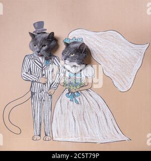 costumes cat suit wedding dress