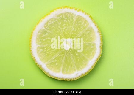 Citrus backgrounds, lemon slice, lime. Summer bright wallpaper. Green and yellow color texture Stock Photo