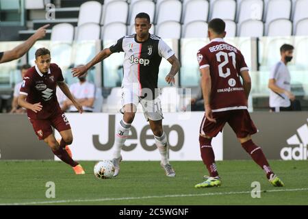 13 Danilo Luiz da Silva (JUVENTUS) during Juventus vs Torino, Turin, Italy, 04 Jul 2020 Stock Photo