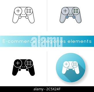 Gamepad icon Stock Vector