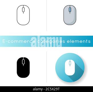 Computer mouse icon Stock Vector