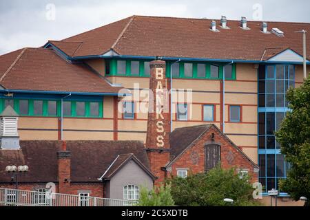 Banks's Pub. Merryhill. West Midlands. UK Stock Photo