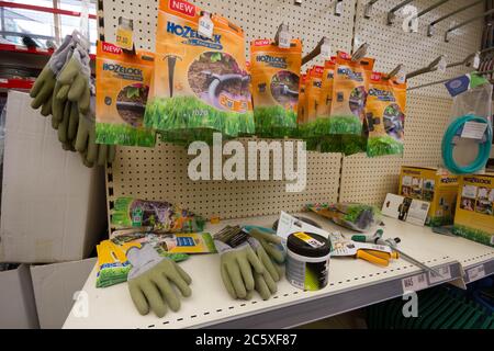 Hozelock  in Garden centre Stock Photo