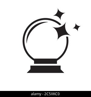 magic ball icon design vector illustration Stock Vector