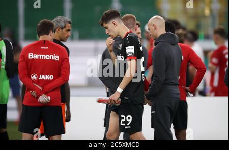 Berlin, Germany, 4 th July 2020,  Kai HAVERTZ, LEV 29 sad  at the DFB Pokal Final match  FC BAYERN MUENCHEN - BAYER 04 LEVERKUSEN 4-2  in season 2019/2020 , FCB © Peter Schatz / Alamy Live News / Jürgen Fromme/firosportphoto/Pool   - DFB REGULATIONS PROHIBIT ANY USE OF PHOTOGRAPHS as IMAGE SEQUENCES and/or QUASI-VIDEO -  National and international News-Agencies OUT Editorial Use ONLY Stock Photo