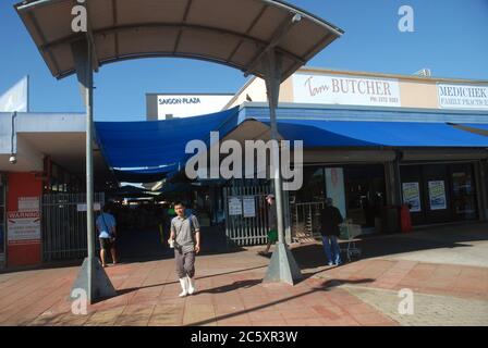 Inala Plaza, Inala, Brisbane, Queensland, Australia. Stock Photo