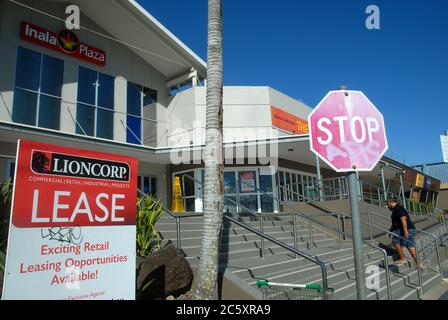 Front of Inala Plaza, Inala, Brisbane, Queensland, Australia. Stock Photo