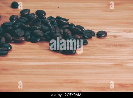 Background From Coffee; Closedup; vintage style Stock Photo