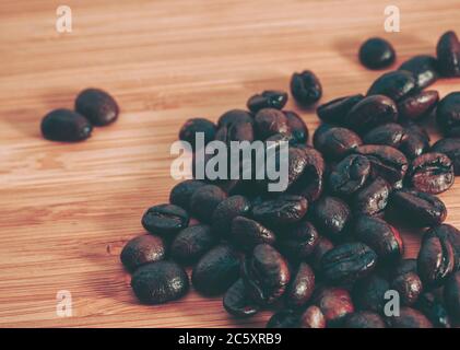 Background From Coffee; Closedup; vintage style Stock Photo