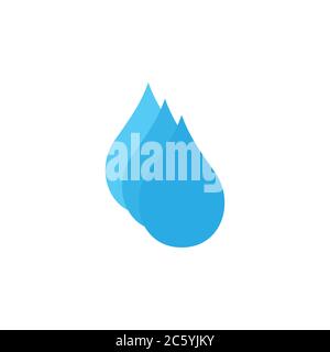 drop water gradient design vector Stock Vector