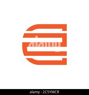 letter c2 cz symbol geometric logo vector Stock Vector Image & Art - Alamy