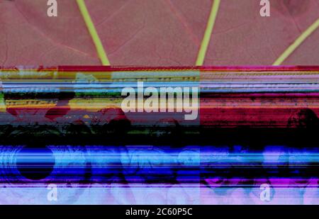 damaged image file Stock Photo