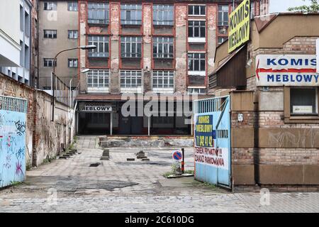 WROCLAW, POLAND - MAY 11, 2018: Second hand furniture store in Wroclaw, Poland. Stock Photo
