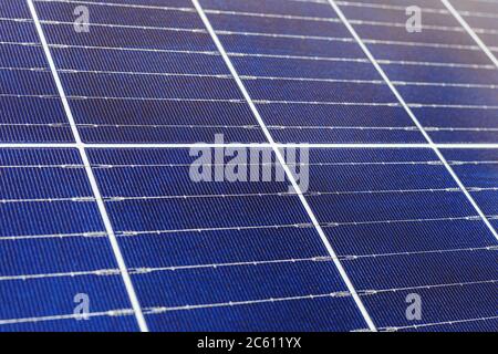Solar panels texture. Solar energy power. Sun electricity technology. Stock photo solar panels. Closeup background Stock Photo