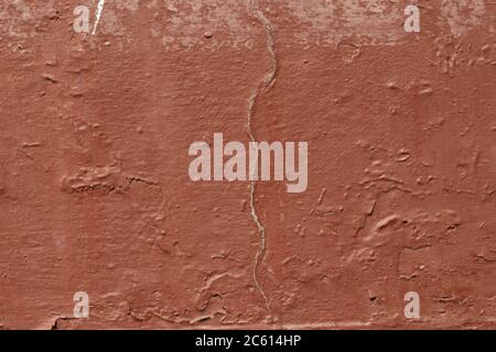 Old wall textured background copy space. Orange red grunge Stock Photo