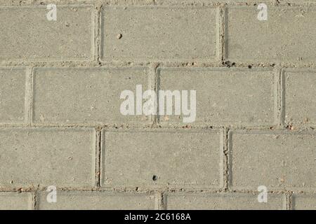 Stone brick wall or floor background. Textured copy space Stock Photo
